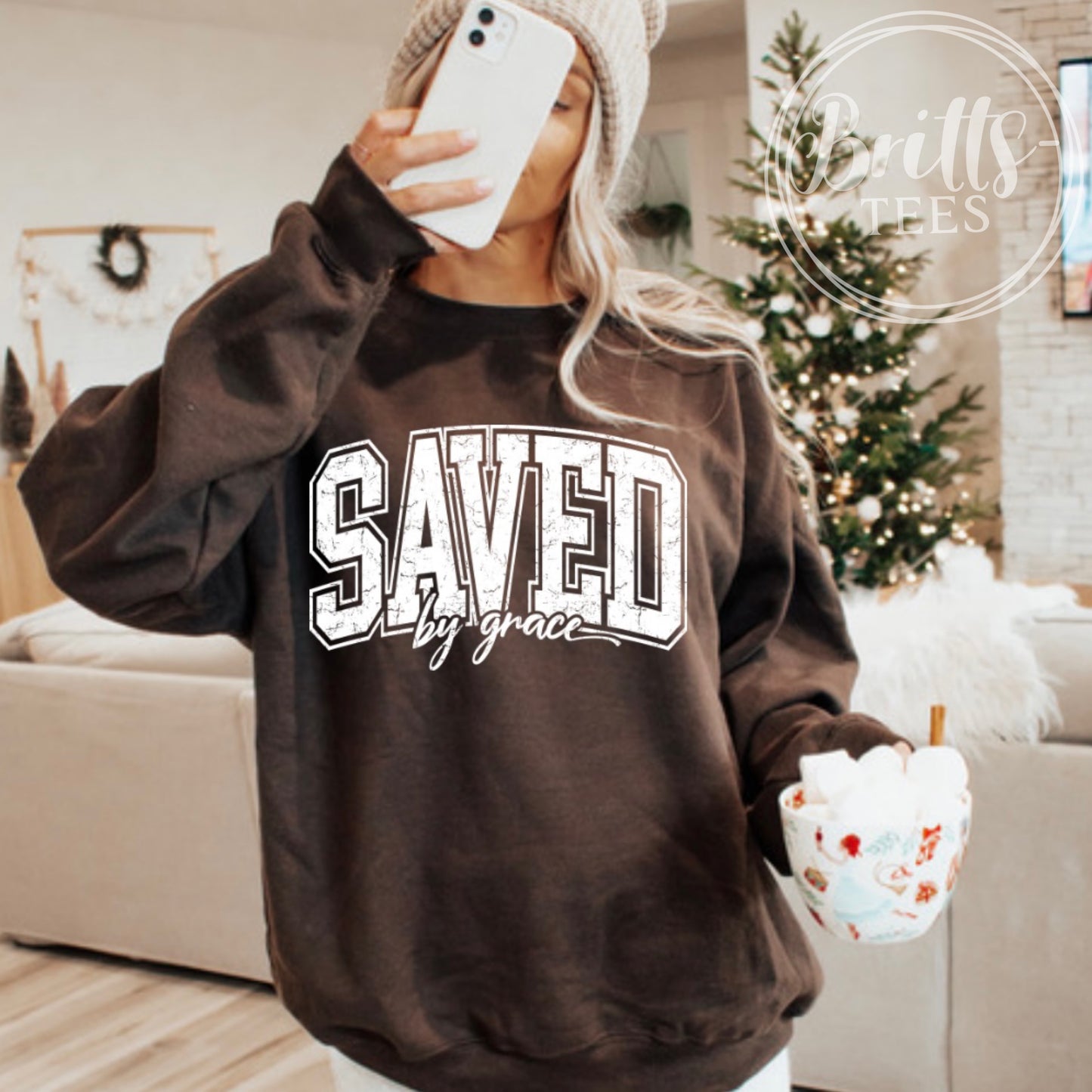 Saved by Grace sweatshirt