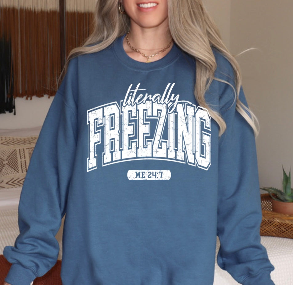 Literally Freezing Sweatshirt