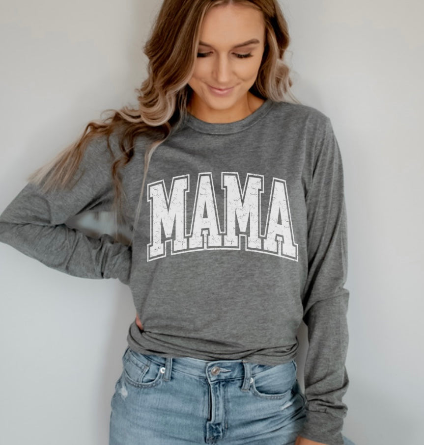 MAMA Long sleeve crew