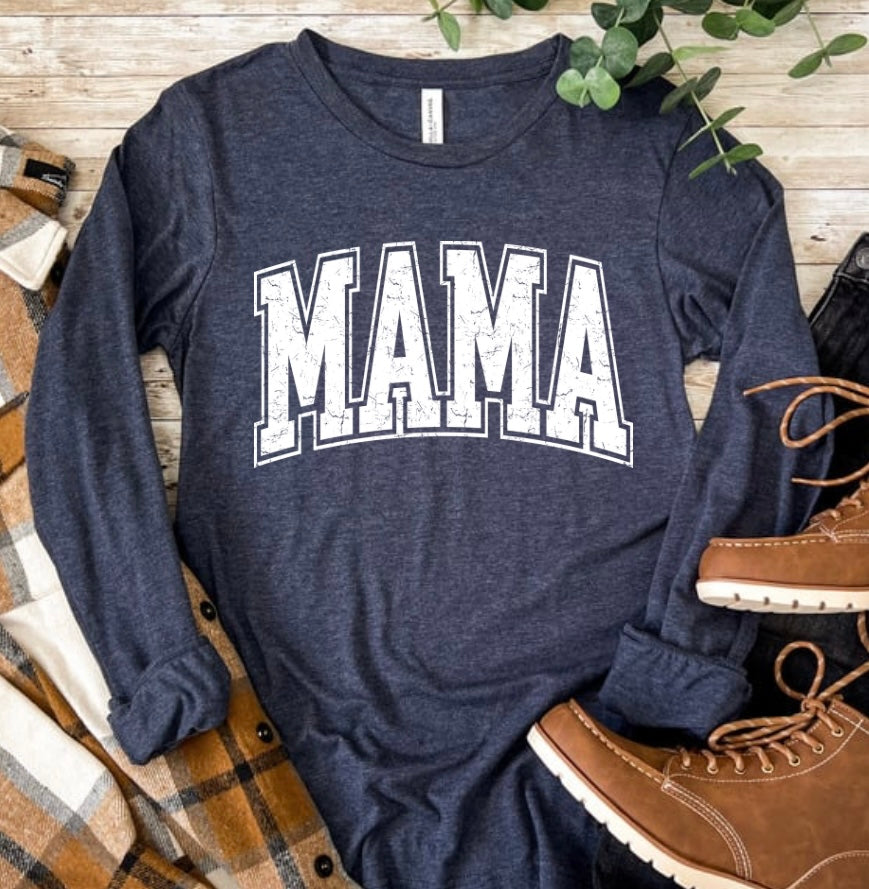 MAMA Long sleeve crew