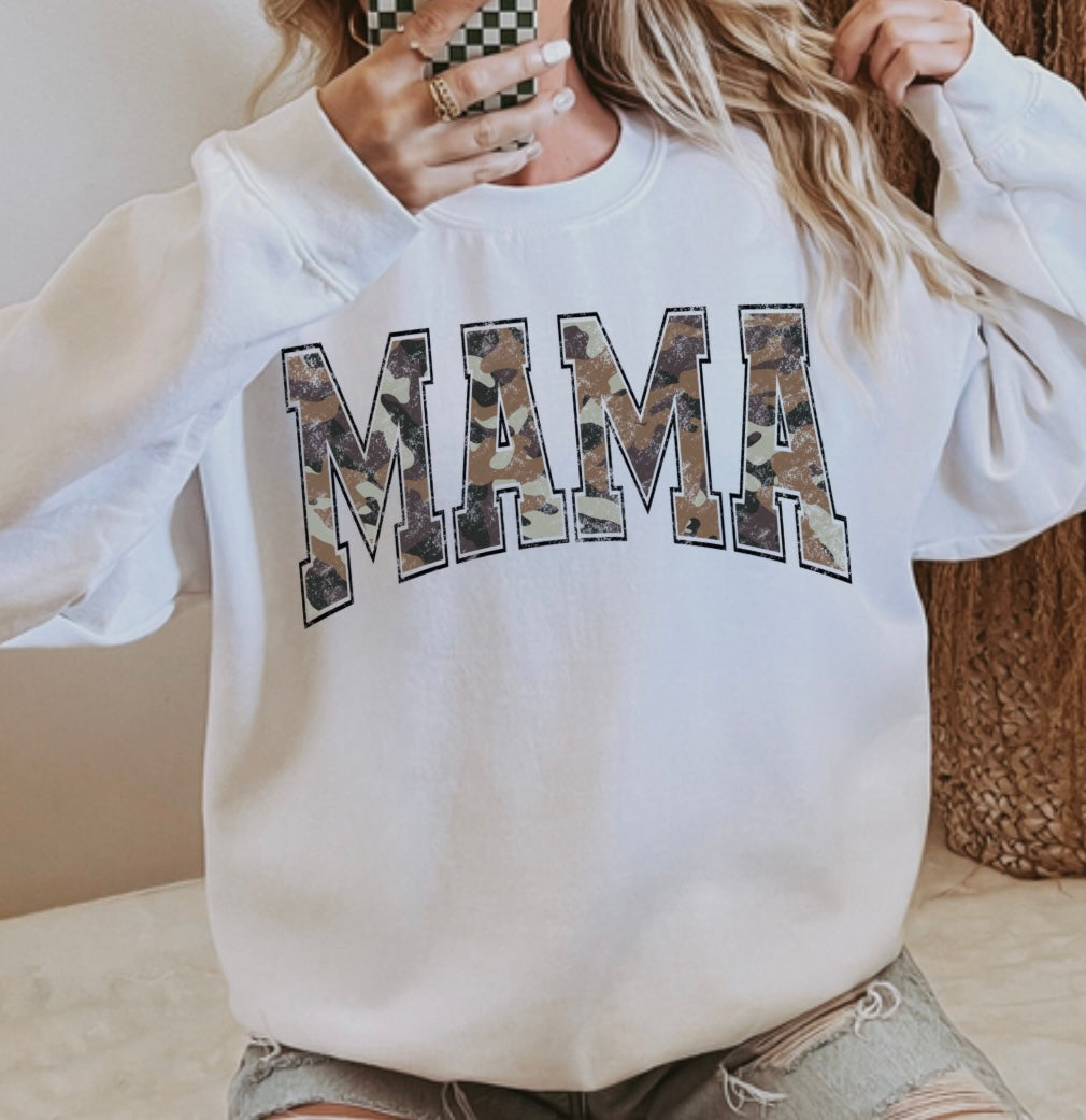 Camo Mama Sweatshirt