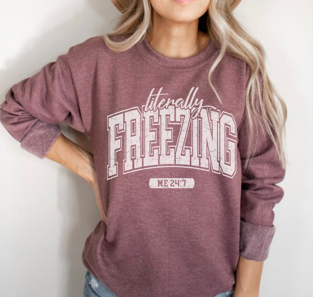 Literally Freezing Sweatshirt