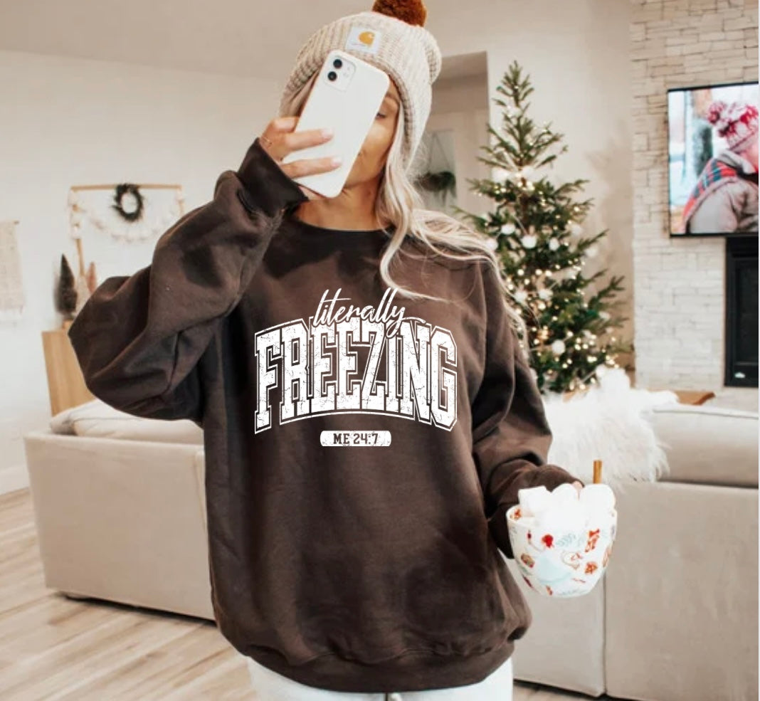 Literally Freezing Sweatshirt